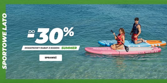 Sportano.pl: KOD rabatowy do -30% na sportowe lato 04.06.2025