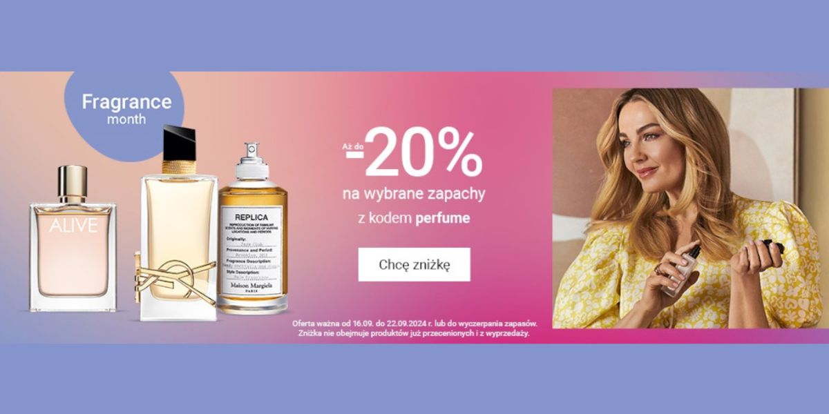 Notino: KOD rabatowy Do -20% na wybrane produkty