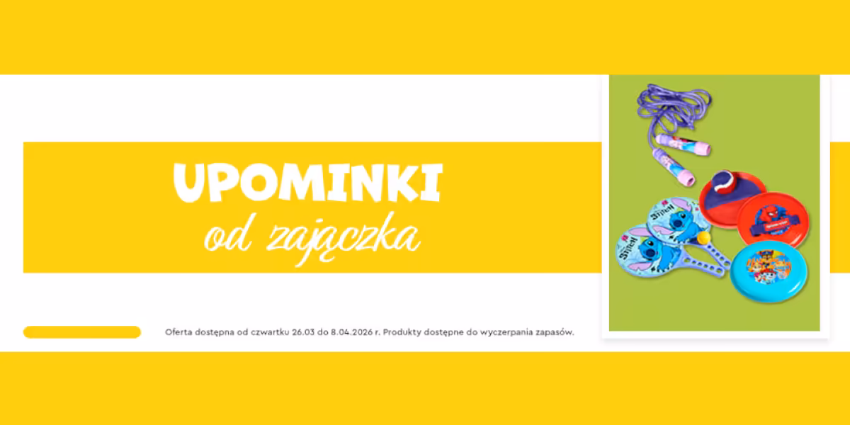 Biedronka: Upominki od zajączka