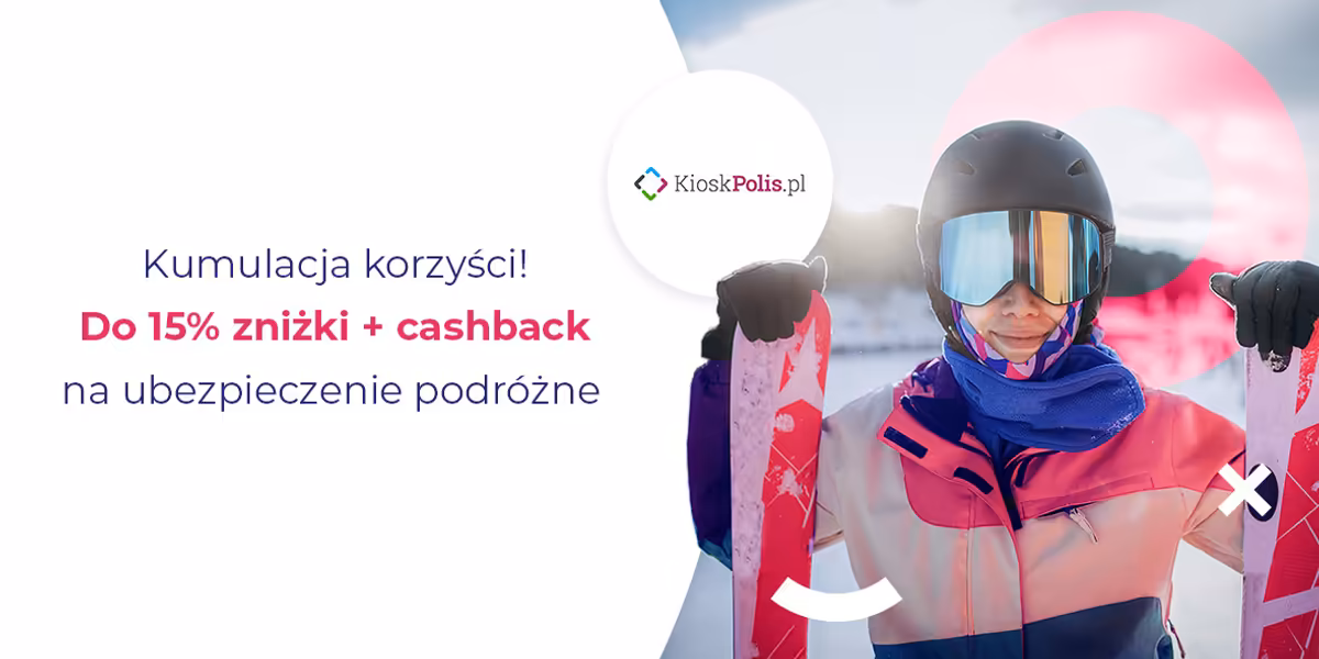 KioskPolis.pl: KOD rabatowy Do -15% na wybrane towarzystwa + cashback