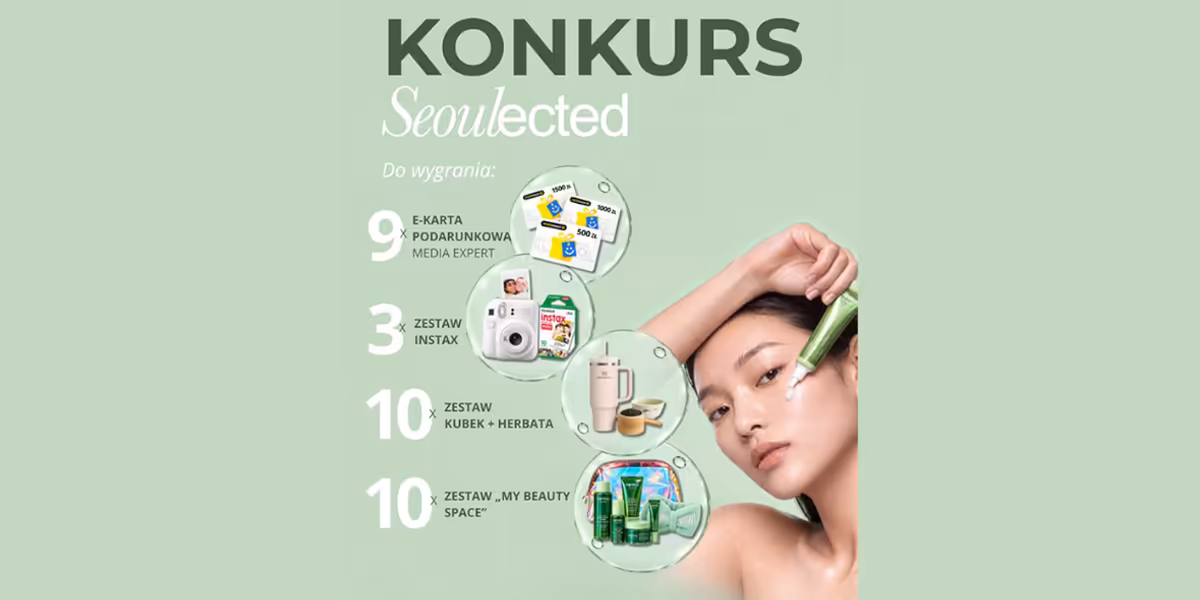 Biedronka: Konkurs Chwila dla siebie z Seoulected