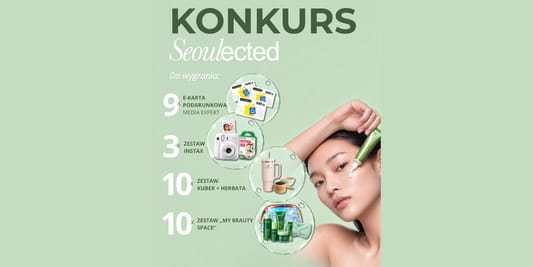 Biedronka: Konkurs Chwila dla siebie z Seoulected 21.10.2026