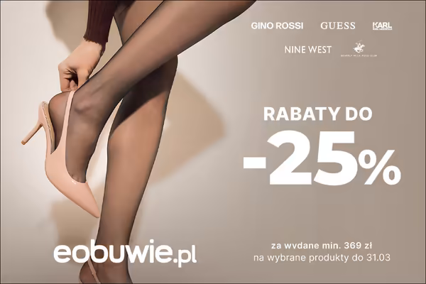 : KOD rabatowy Do -25% na wybrane produkty