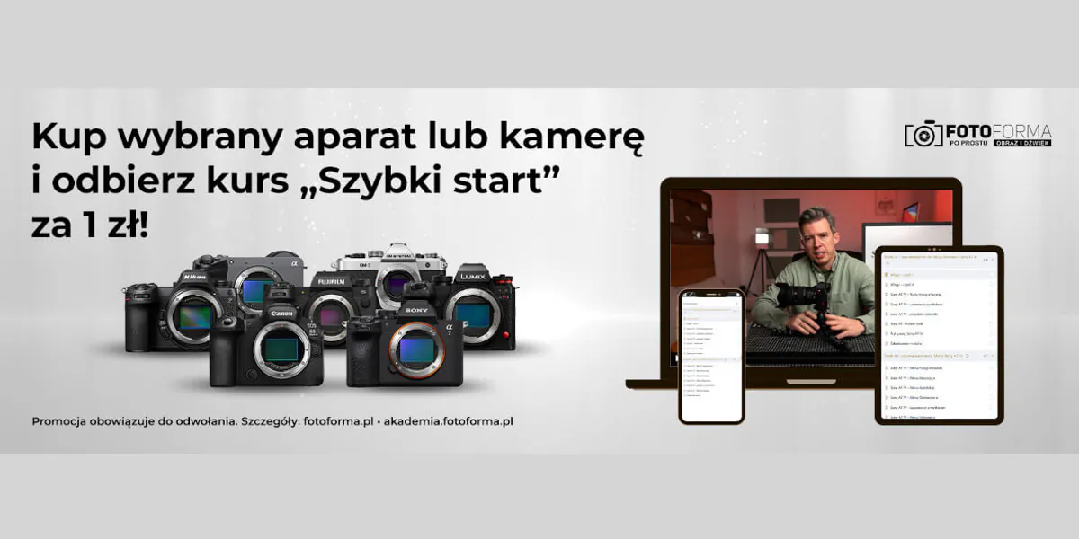 FotoForma: Kurs Szybki start za 1 zł