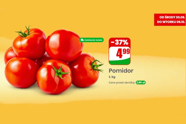 Dino: -37% na pomidory