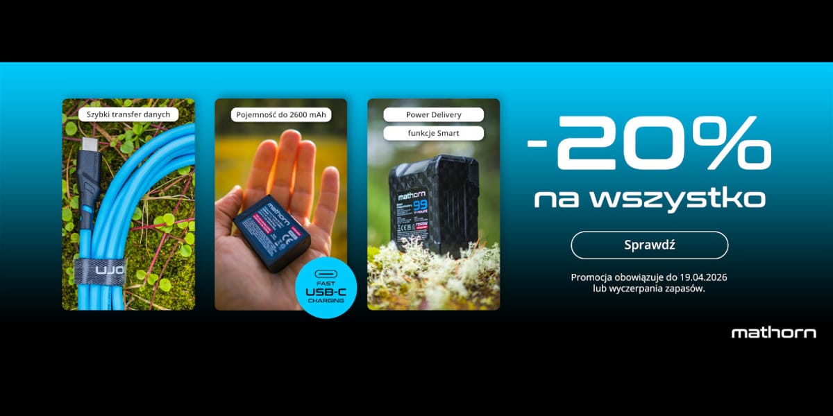 FotoForma: -20% na produkty Mathorn