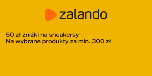 Zalando: KOD rabatowy -50 zł na sneakersy 09.04.2026