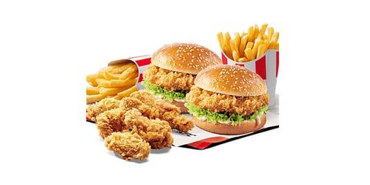 KFC: 49 zł za 2x Zinger + 6x Hot Wings + 2x Frytki 17.09.2025