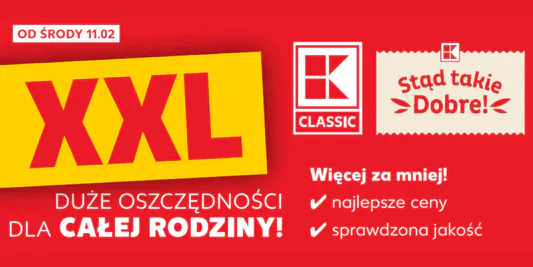 Kaufland:  Oferta XXL 11.02.2026