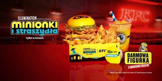 KFC:  Limitowane zestawy KFC x Minionki 17.06.2026