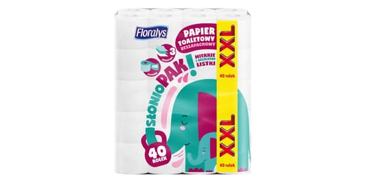 Lidl: 24,99 zł za FLORALYS papier toaletowy 40 rolek 27.05.2025