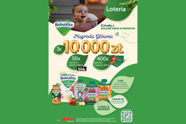 Dino:  Jesienna loteria BoboVita