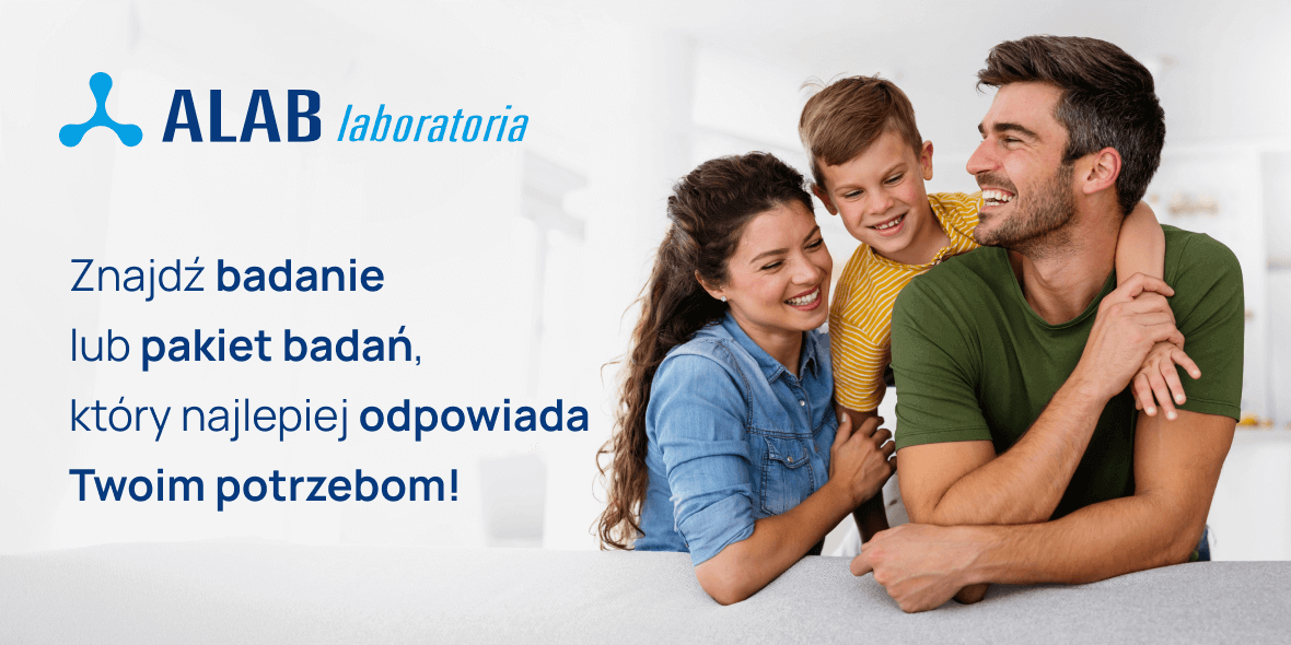 ALAB laboratoria: KOD rabatowy -30% na wszystkie pakiety badań 03.06.2025