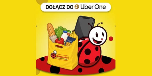 Biedronka: Za darmo 3 miesiące Uber One 01.09.2026