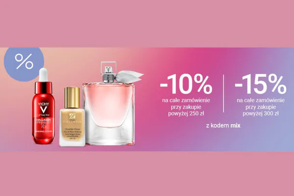 : KOD rabatowy do -15% na całe zamówienie