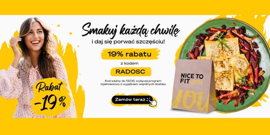Nice To Fit You: KOD rabatowy -19% na dowolną dietę 13.06.2025