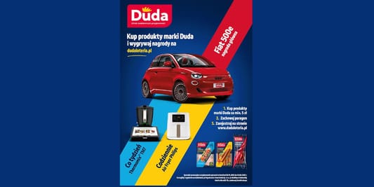 Loterie i Konkursy: Loteria Posmakuj szczęścia z marką Duda 05.05.2025