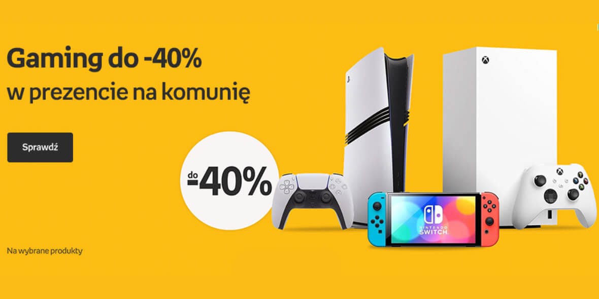 Empik: Do -40% na gaming 02.05.2025