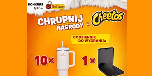 Biedronka:  Chrupnij nagrody z Cheetos 01.12.2025