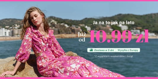 SHEIN: Od 10,99 zł za wybrane produkty na lato 05.05.2025
