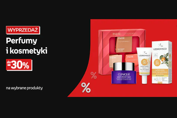 : Do -30% na  perfumy i kosmetyki