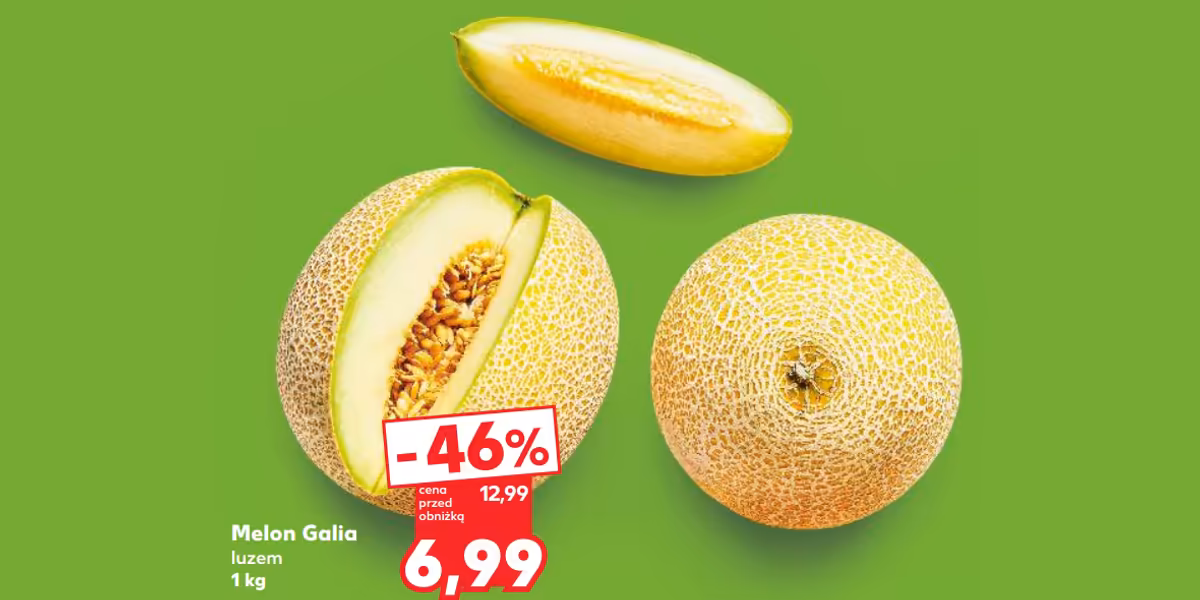 Kaufland: -46% na melon Galia