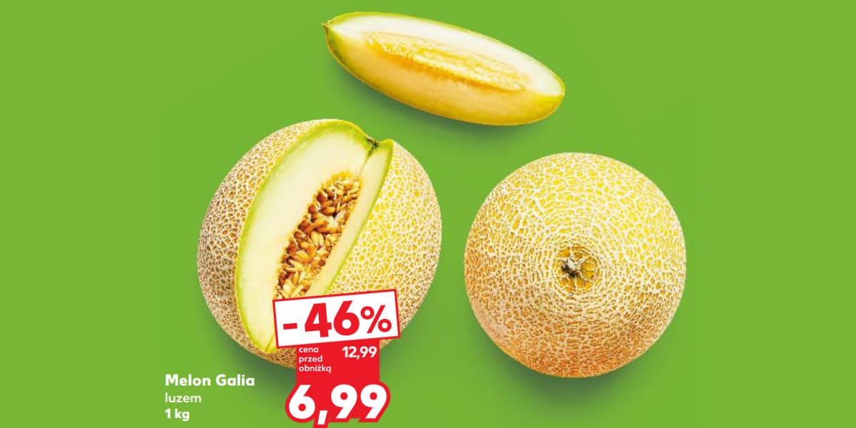 Kaufland: -46% na melon Galia