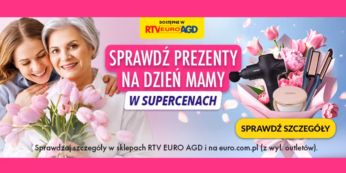RTV EURO AGD: Produkty Raven w supercenach