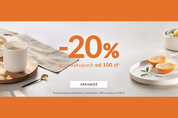: -20% na Twoje zakupy