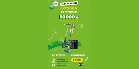 Loterie i Konkursy: Loteria Tymbark zasmakuj wiosny 16.04.2025