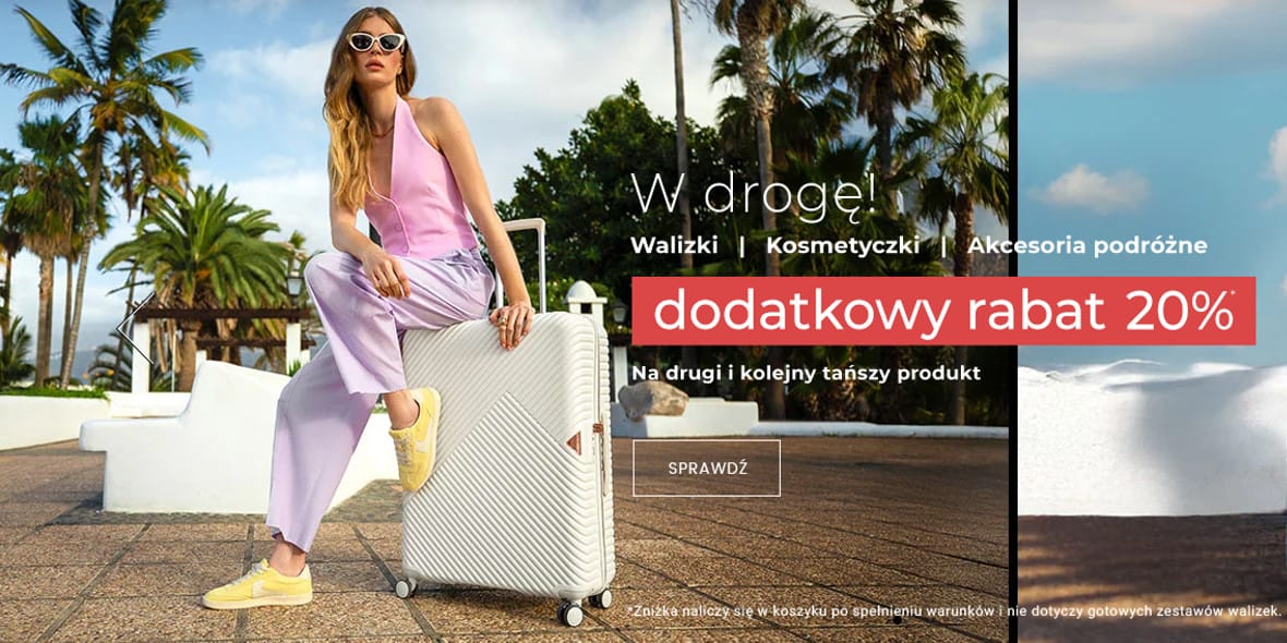 Wittchen: -20% ekstra na walizki, kosmetyczki, akcesoria 15.05.2025