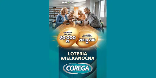 Loterie i Konkursy:  Loteria Corega 07.04.2025