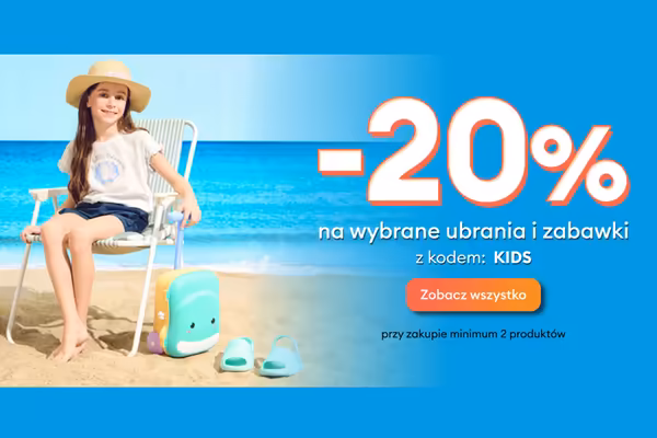 : KOD rabatowy -20% na ubrania i zabawki