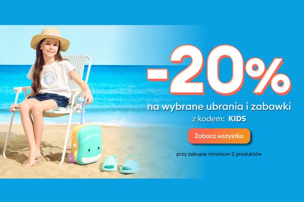 : KOD rabatowy -20% na ubrania i zabawki