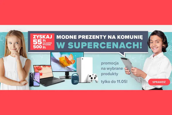 :  Modne prezenty na Komunię