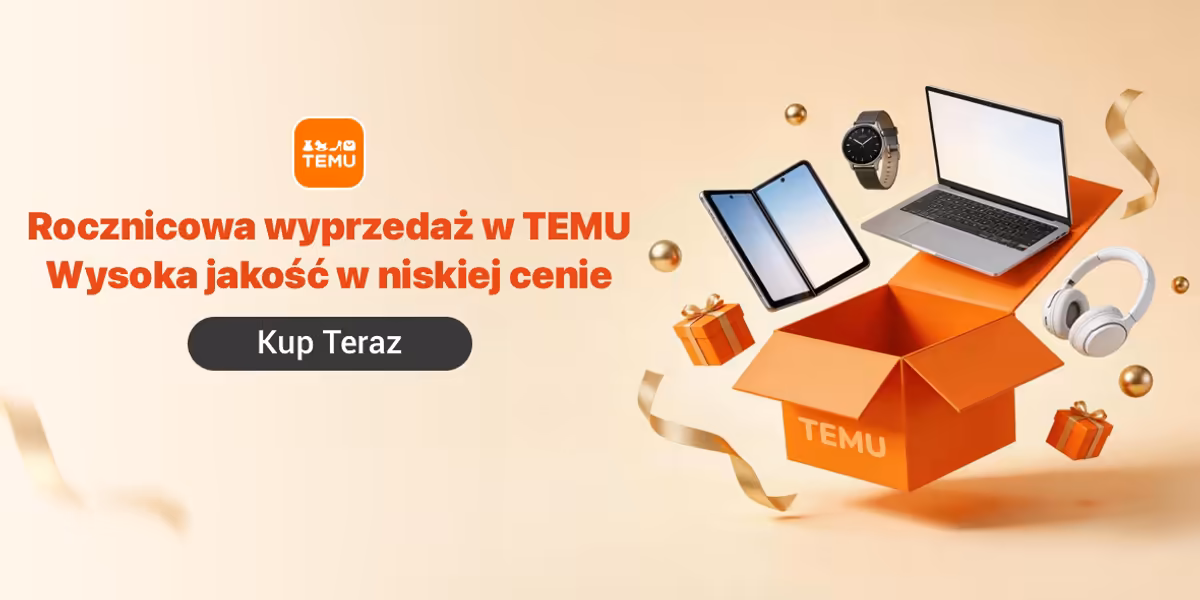 TEMU: Rocznicowa wyprzedaż w TEMU