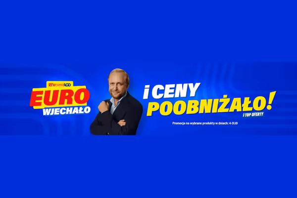 RTV EURO AGD:  EURO WJECHAŁO