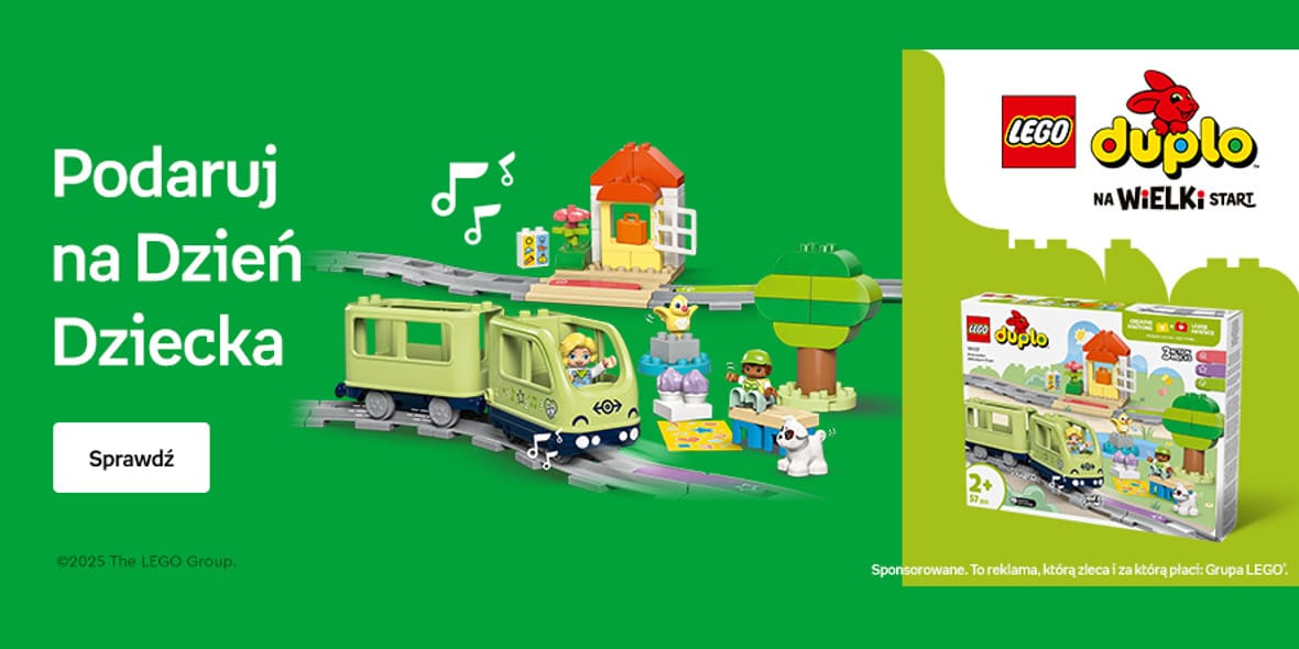 Empik:  Zestawy LEGO Duplo w supercenach! 20.05.2025