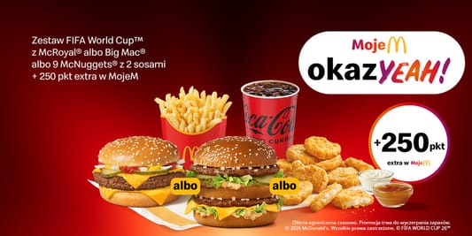 McDonald's:  Zestaw FIFA World Cup™ 09.06.2026