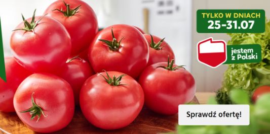 Stokrotka Supermarket: Od 3,99 zł za pomidory malinowe, 1 kg 25.07.2024