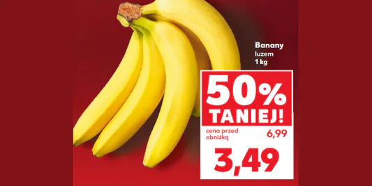 Kaufland: -50% na banany 11.02.2026