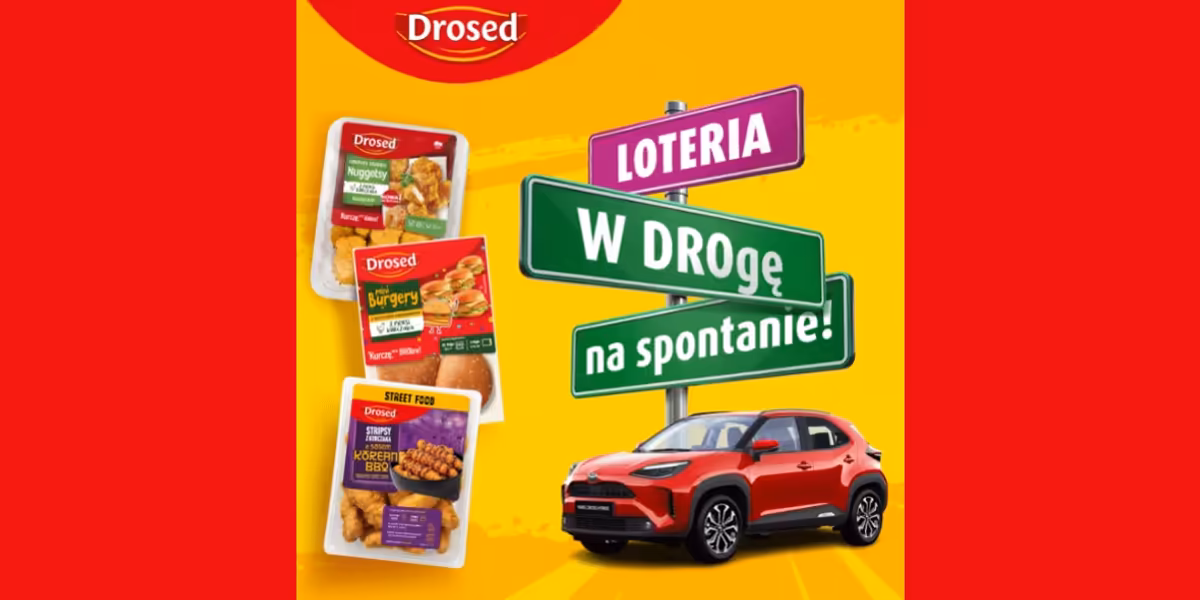Loterie i Konkursy: Loteria Drosed. W DROgę na spontanie