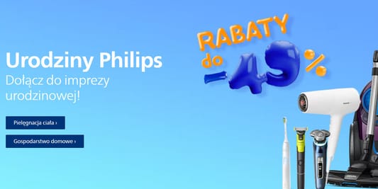 Philips: Do -49% na produkty Philips 06.06.2025