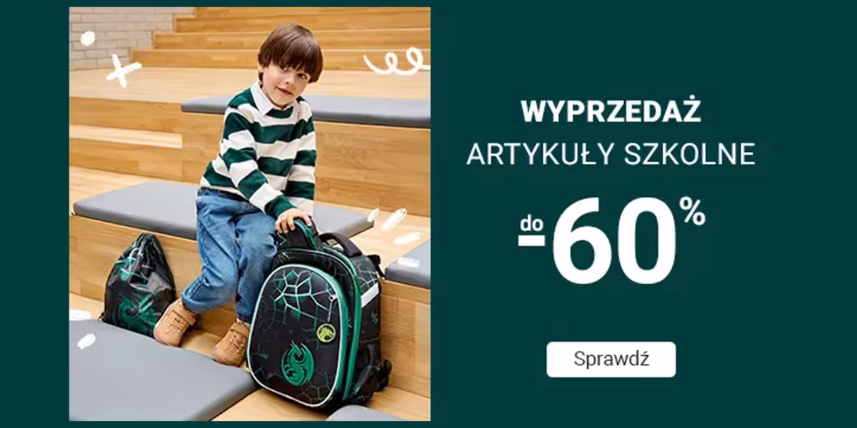 Smyk: Do -60% na artykuły szkolne