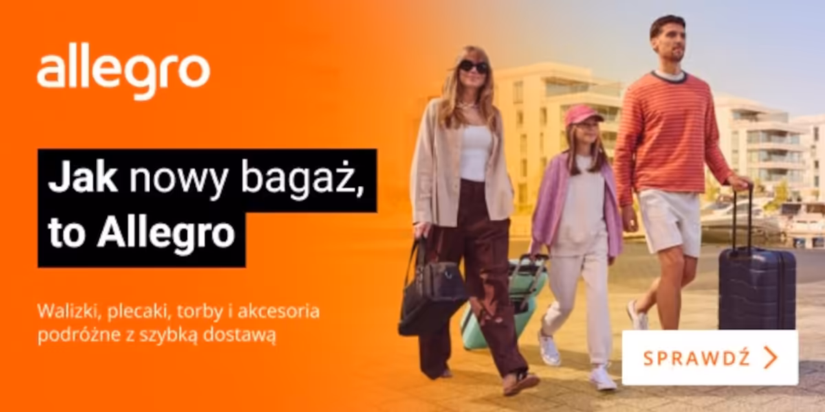 Allegro: Walizki, plecaki i torby