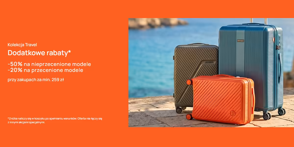 Wittchen: Do -50% na kolekcję travel