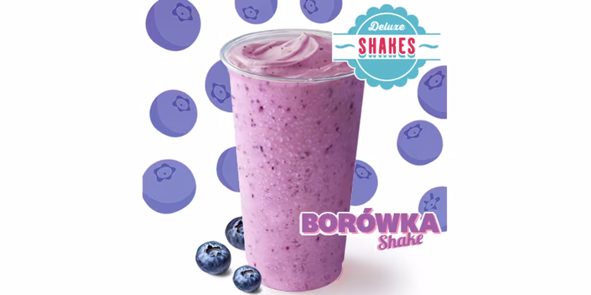 KFC: Od 12,49 zł za Shake Borówka