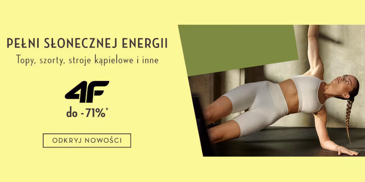 Limango: Do -71% na odzież sportową marki 4F
