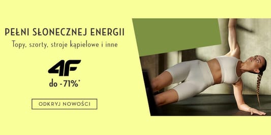 Limango: Do -71% na odzież sportową marki 4F 20.05.2025
