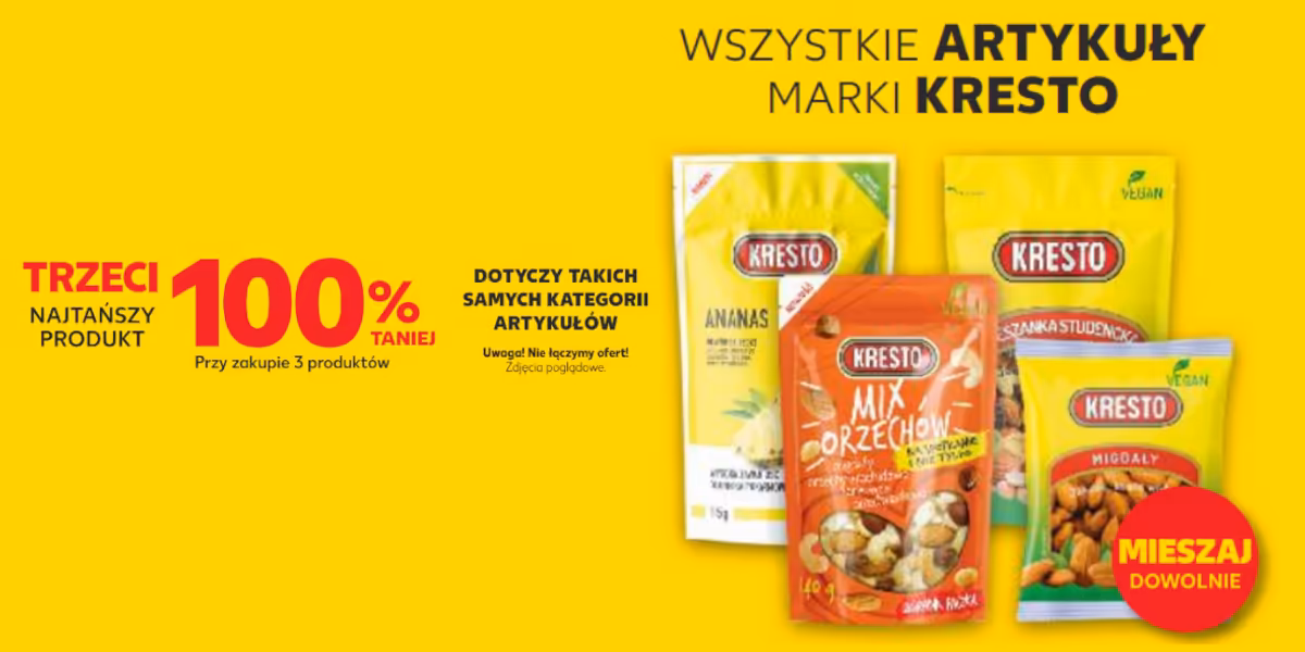 Kaufland: -100% na wszystkie artykuły marki Kresto